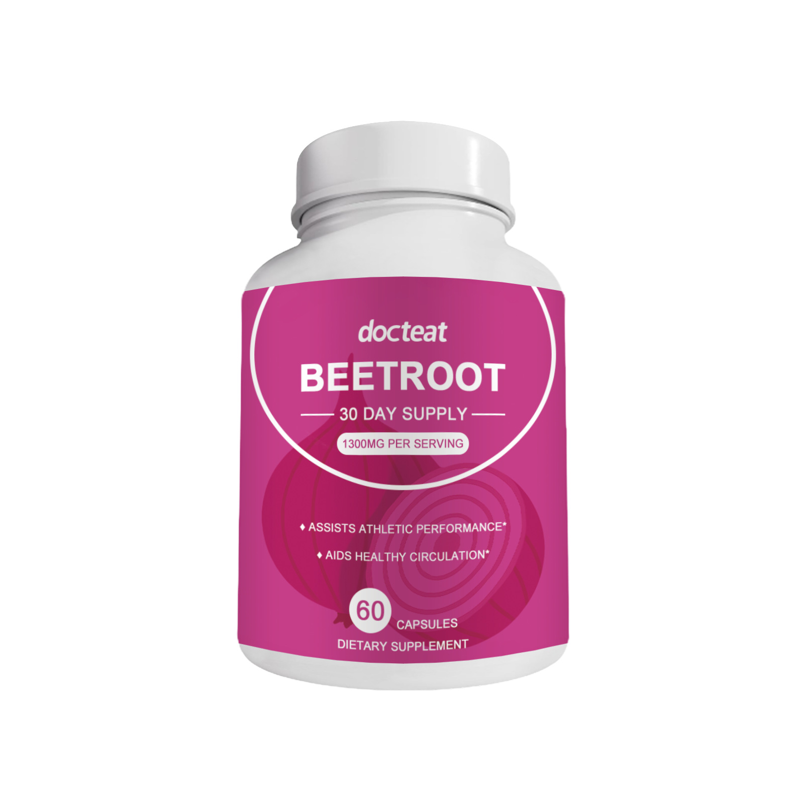 DocBeet Beetroot Capsules To Support Circulation And Vitality*